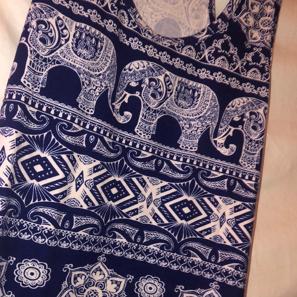 Patterned tank top - Picture 2 of 2